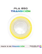 5 Spools pack PLA 850 Transition