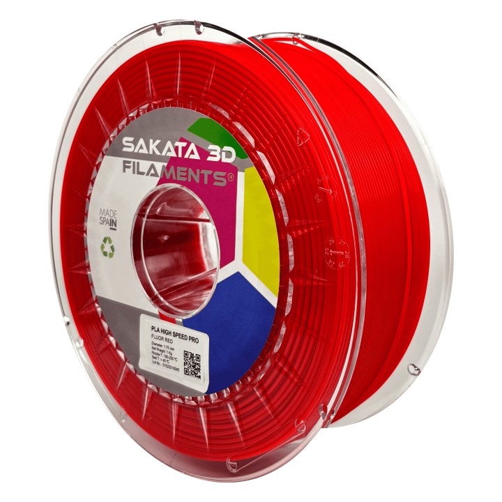 PLA High Speed PRO Fluor Red