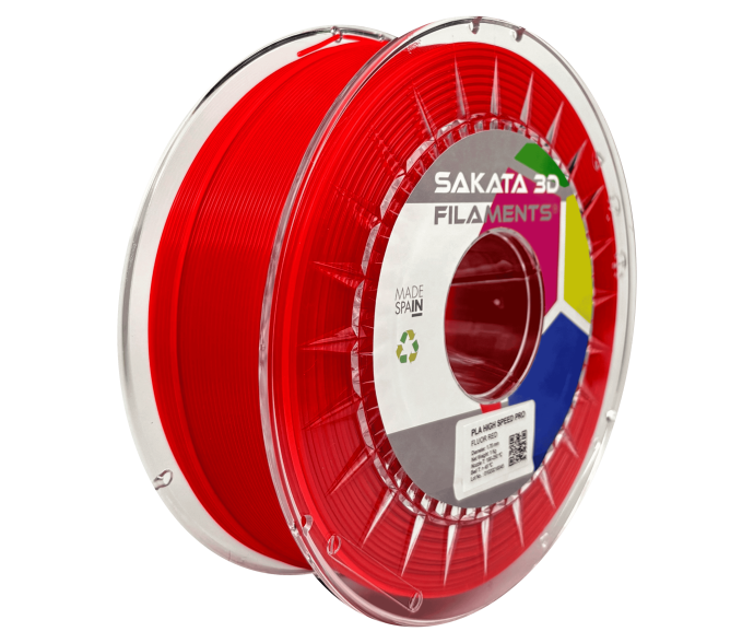 PLA High Speed PRO Fluor Red
