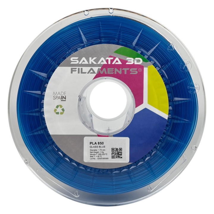 PLA 850 GLASS AZUL