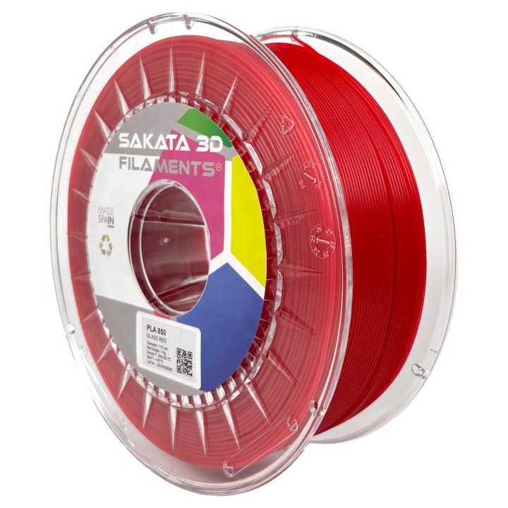 PLA 850 GLASS RED