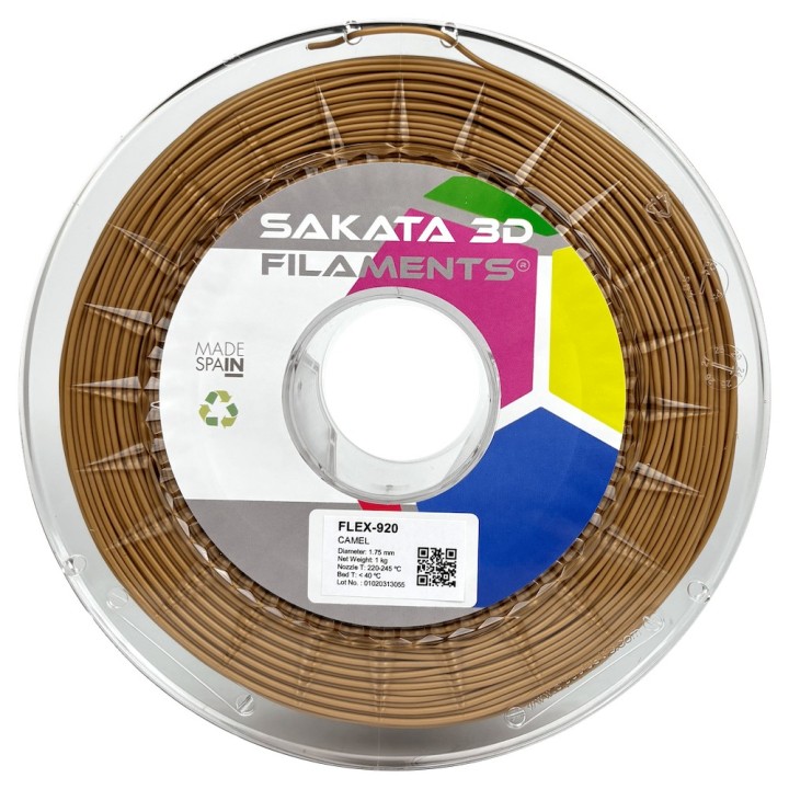 FleX-920  Filamento Flexible 1kg - Sakata 3D