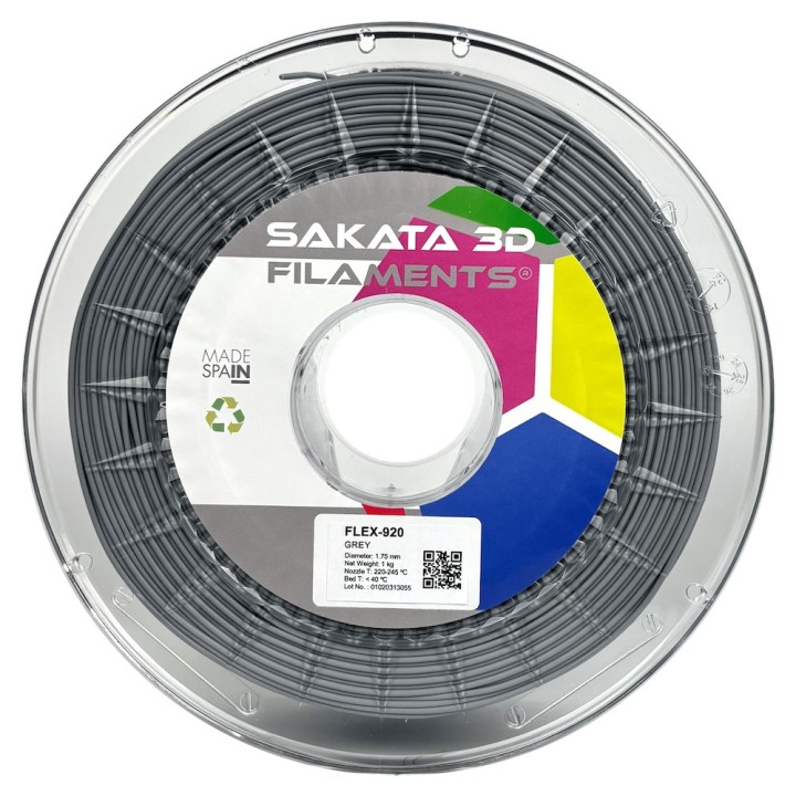 FleX-920  Filamento Flexible 1kg - Sakata 3D