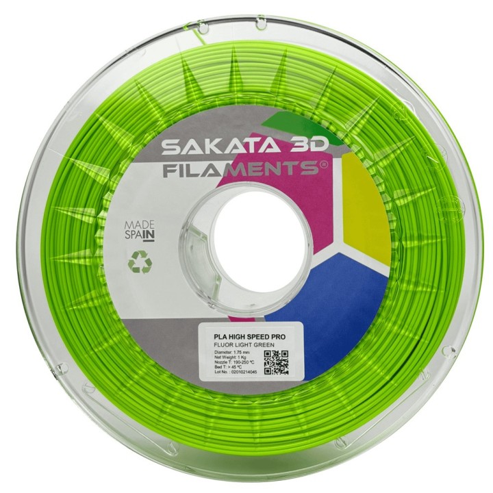 PLA High Speed PRO Fluor Light Green